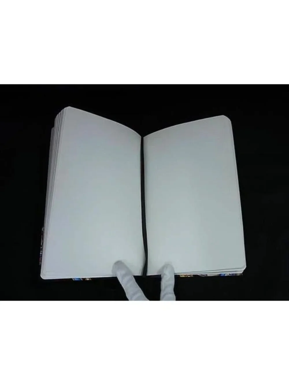 Bvlgari Canvas Butterfly Notebook Notepad Stationery Black Fl9566